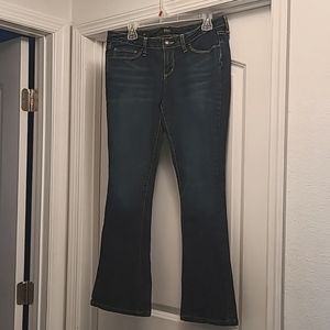 Women's petite ANA flare leg jeans. Like new!